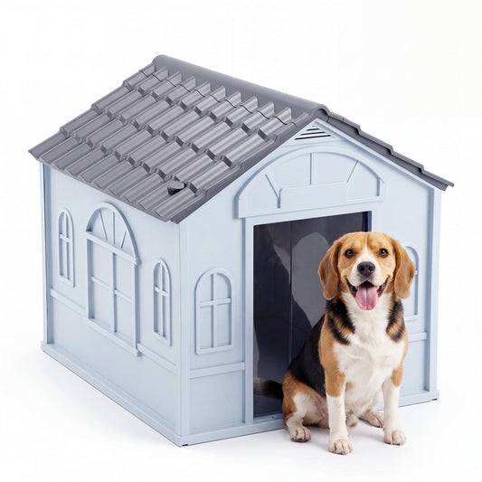 Advwin Small Weatherproof Plastic Dog House