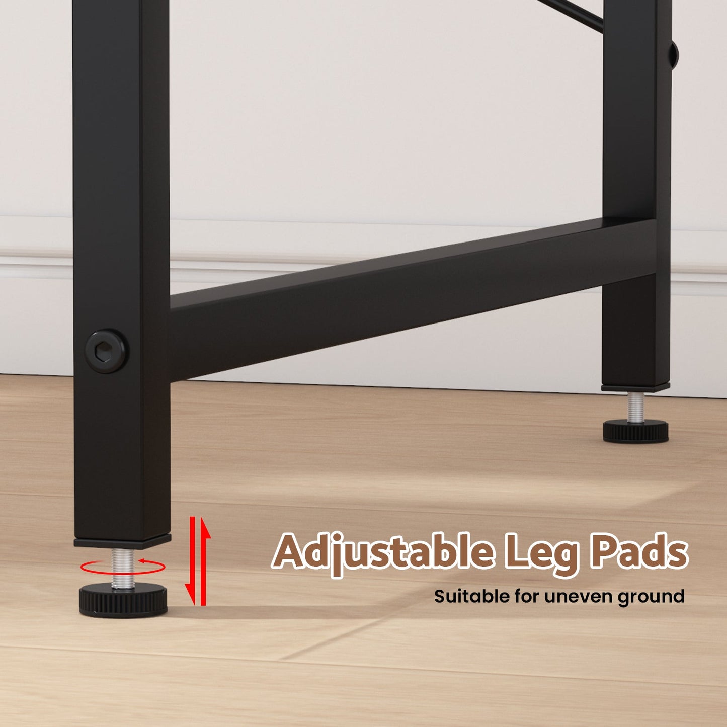 Advwin 110cm L Shaped Computer Desk