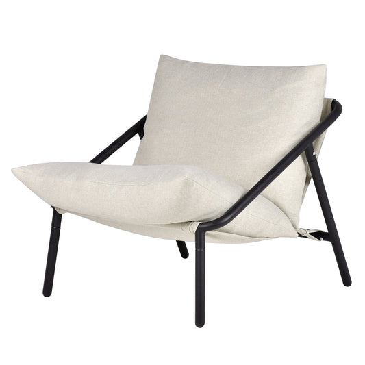 Advwin Chenille Accent Chair with Metal Frame