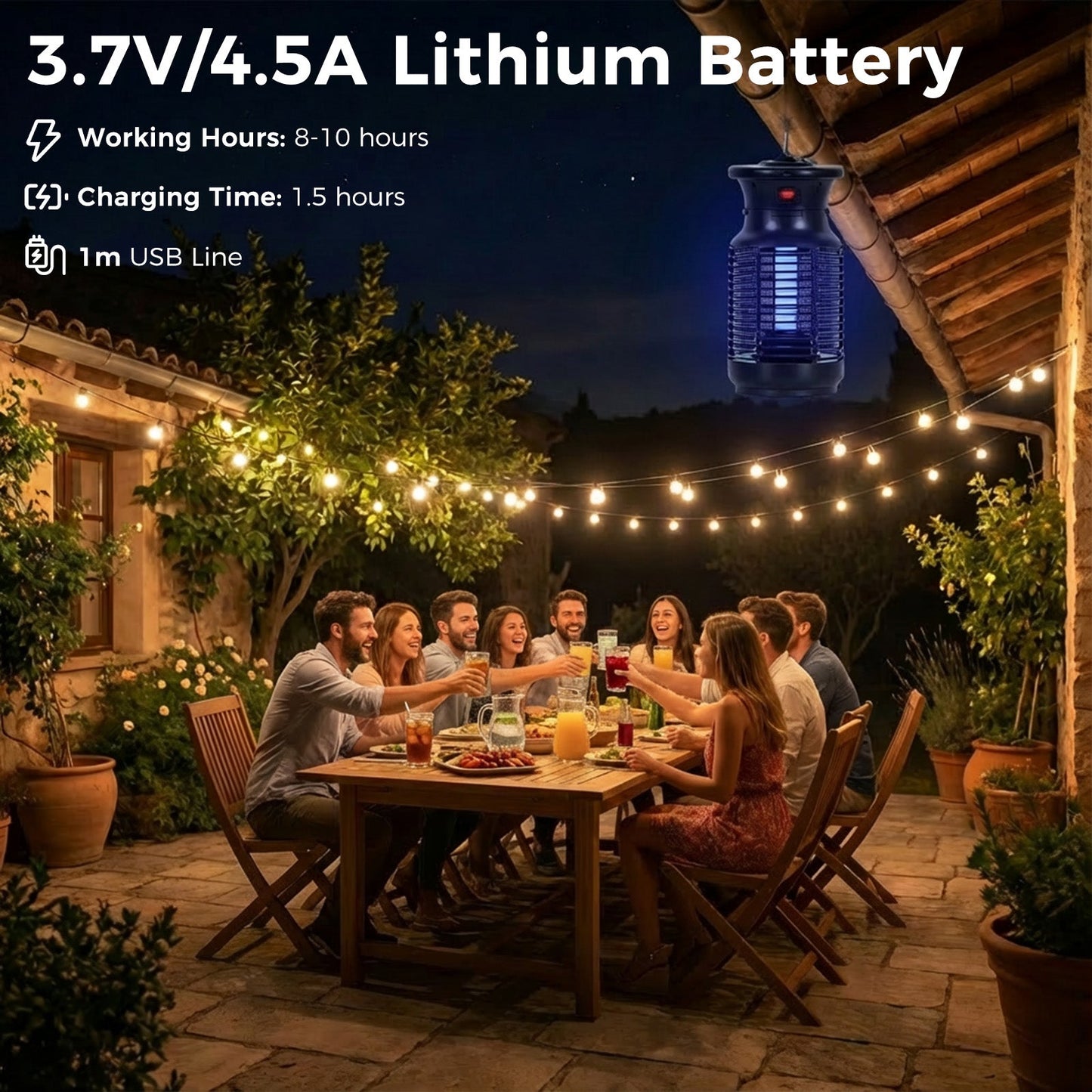 Advwin Rechargeable Mosquito Killer Lamp