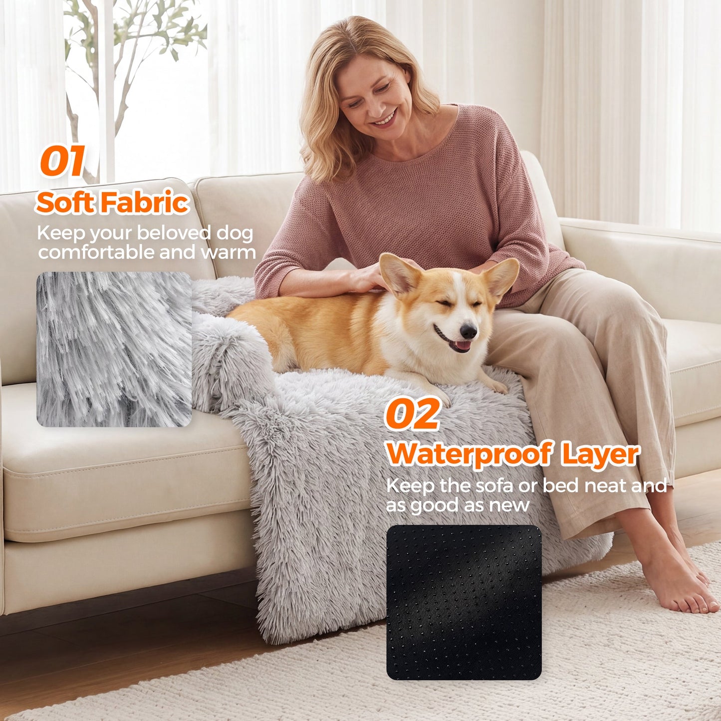 Advwin Dog Couch Bed Protector