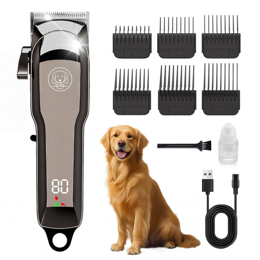 Advwin Electric Pet Hair Clipper with 4-Level Blades