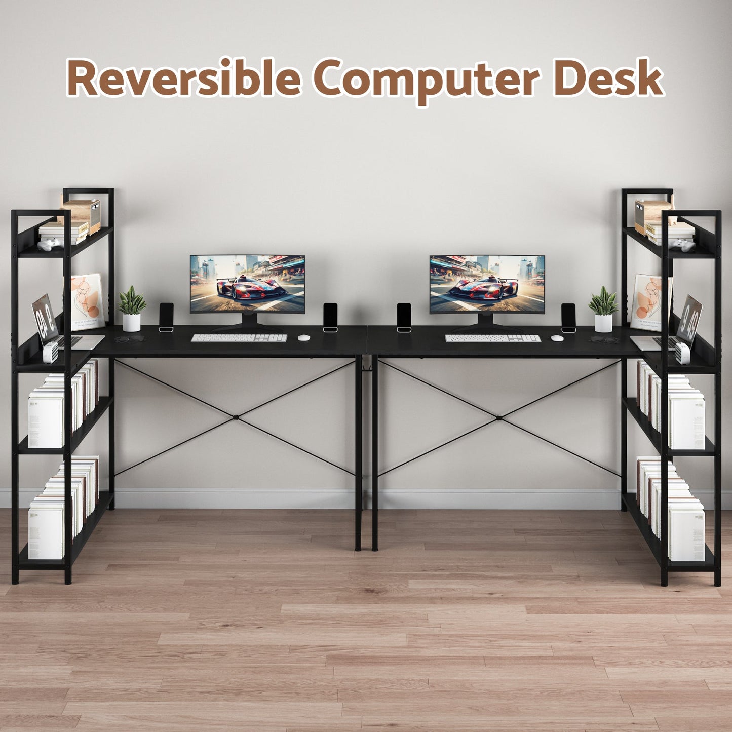 Advwin 110cm L Shaped Computer Desk