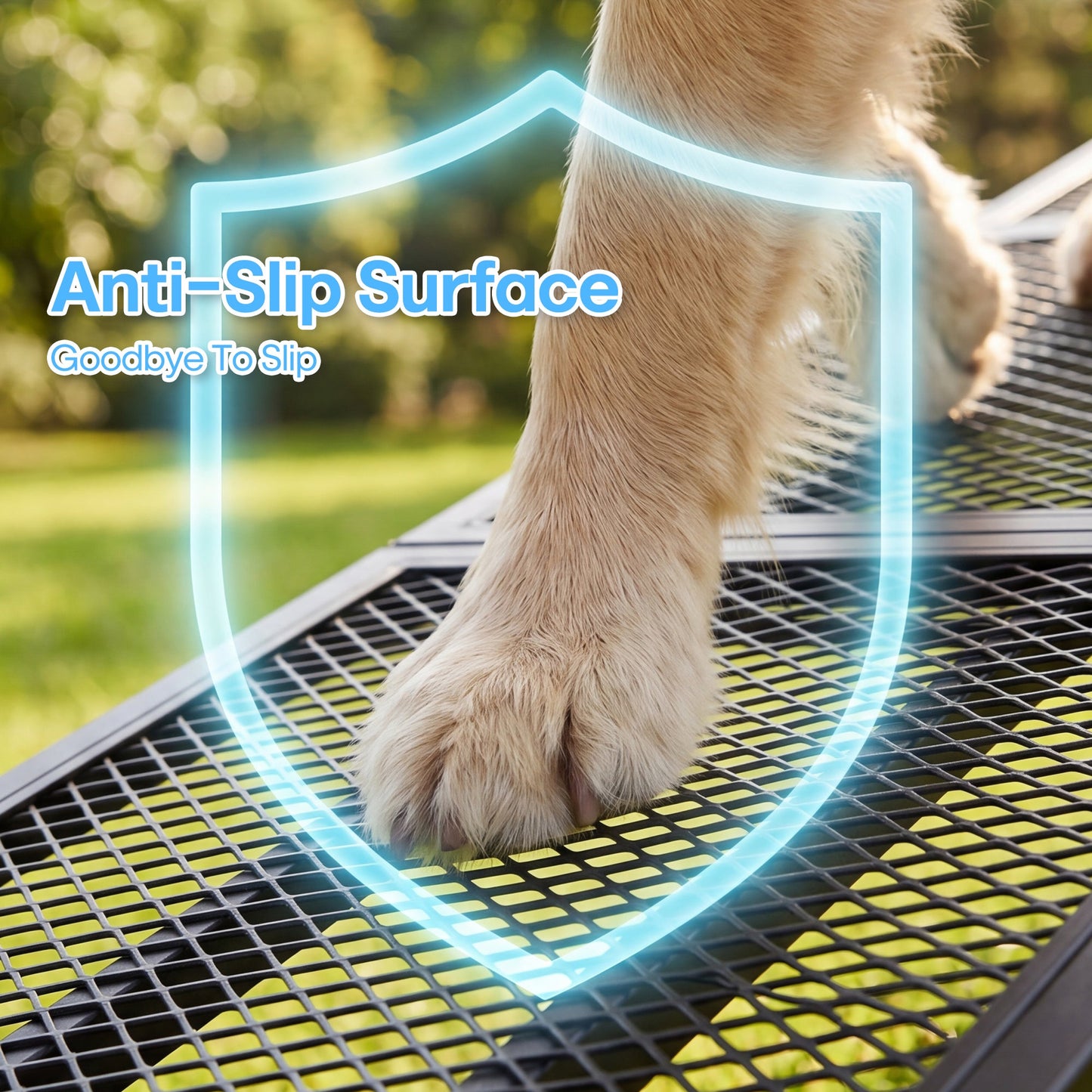 Advwin 180cm Dog Ramp for Car with Non-Slip Mesh
