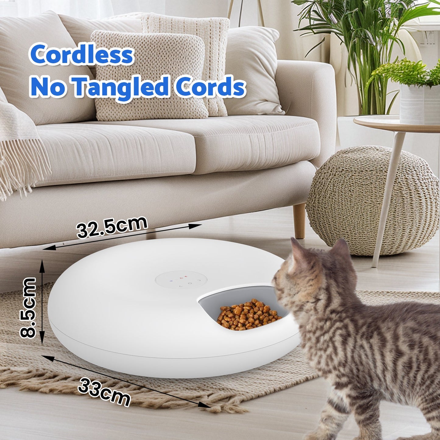 Advwin Smart Pet Feeder Automatic with APP Control