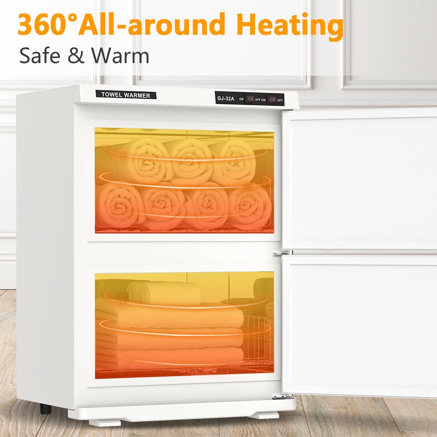 Advwin Electric Warmer Towel Cabinet 32L