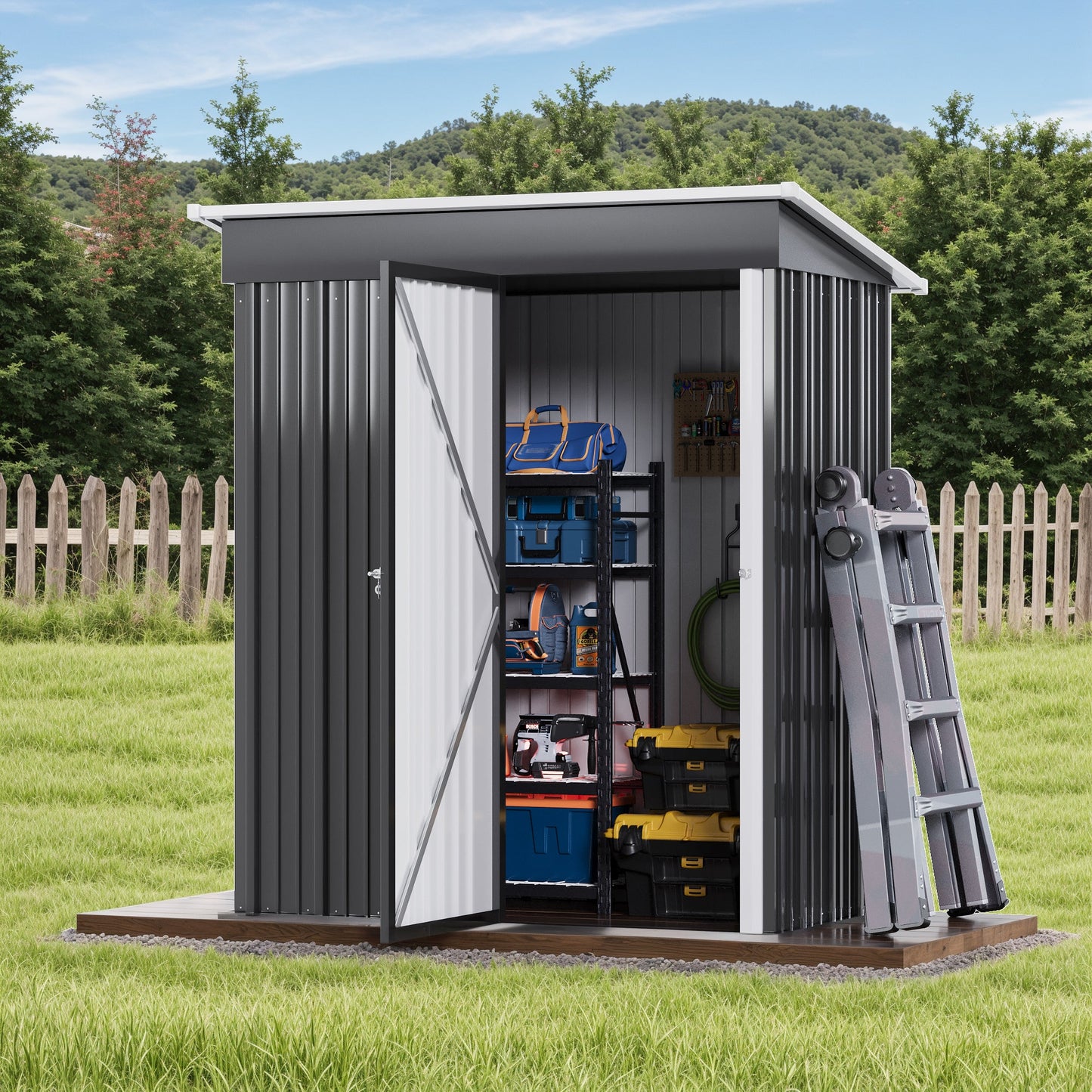 Advwin Garden Shed Outdoor Storage