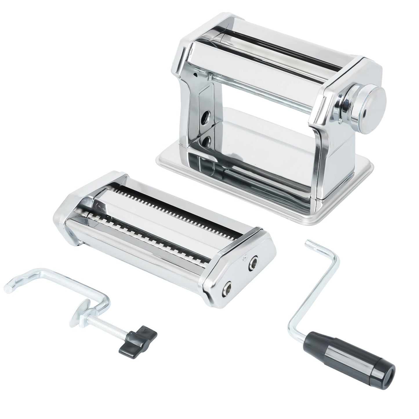 Advwin Manual Pasta Maker Machine with 1–4mm Thickness