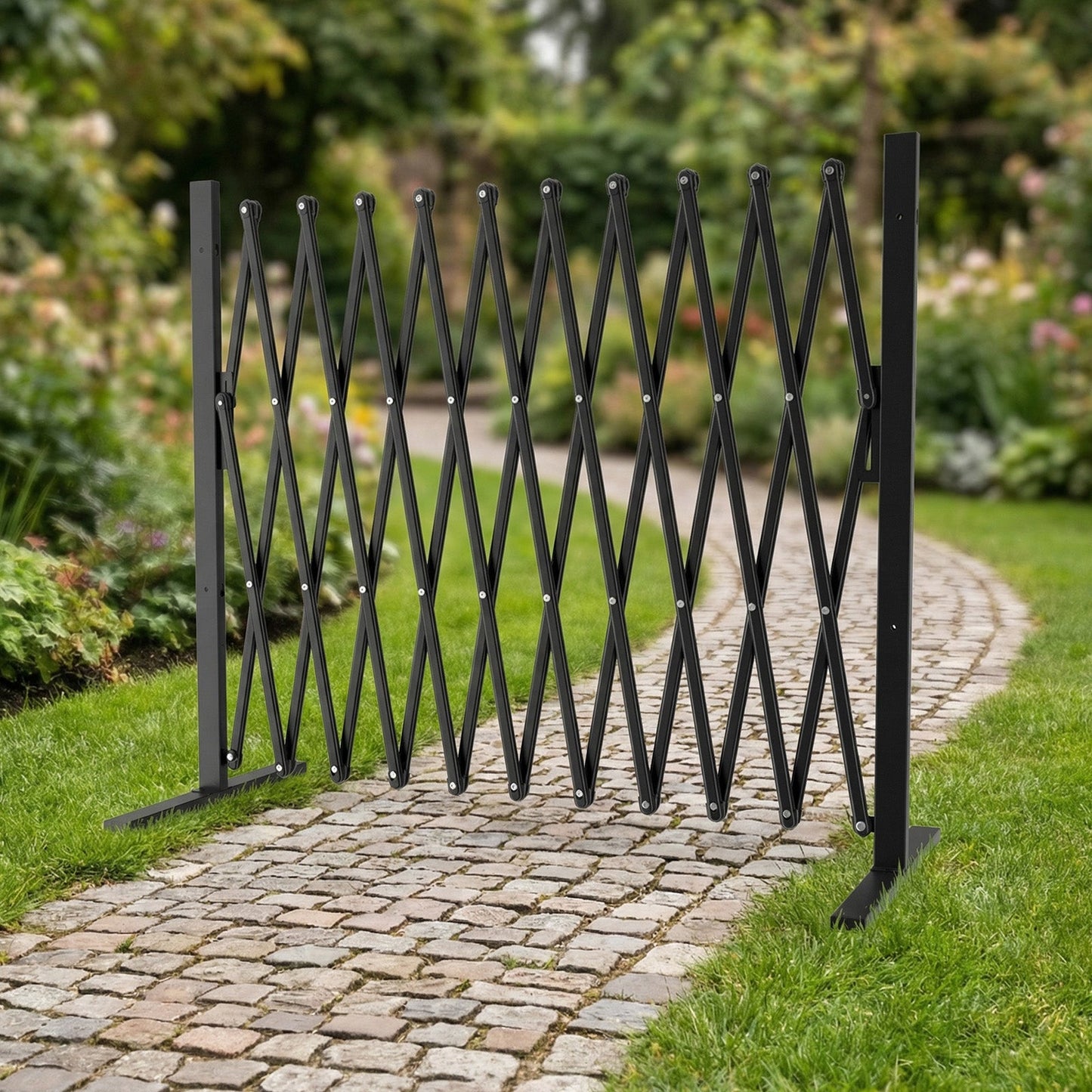 Advwin Metal Expandable Security Garden Gate 350CM