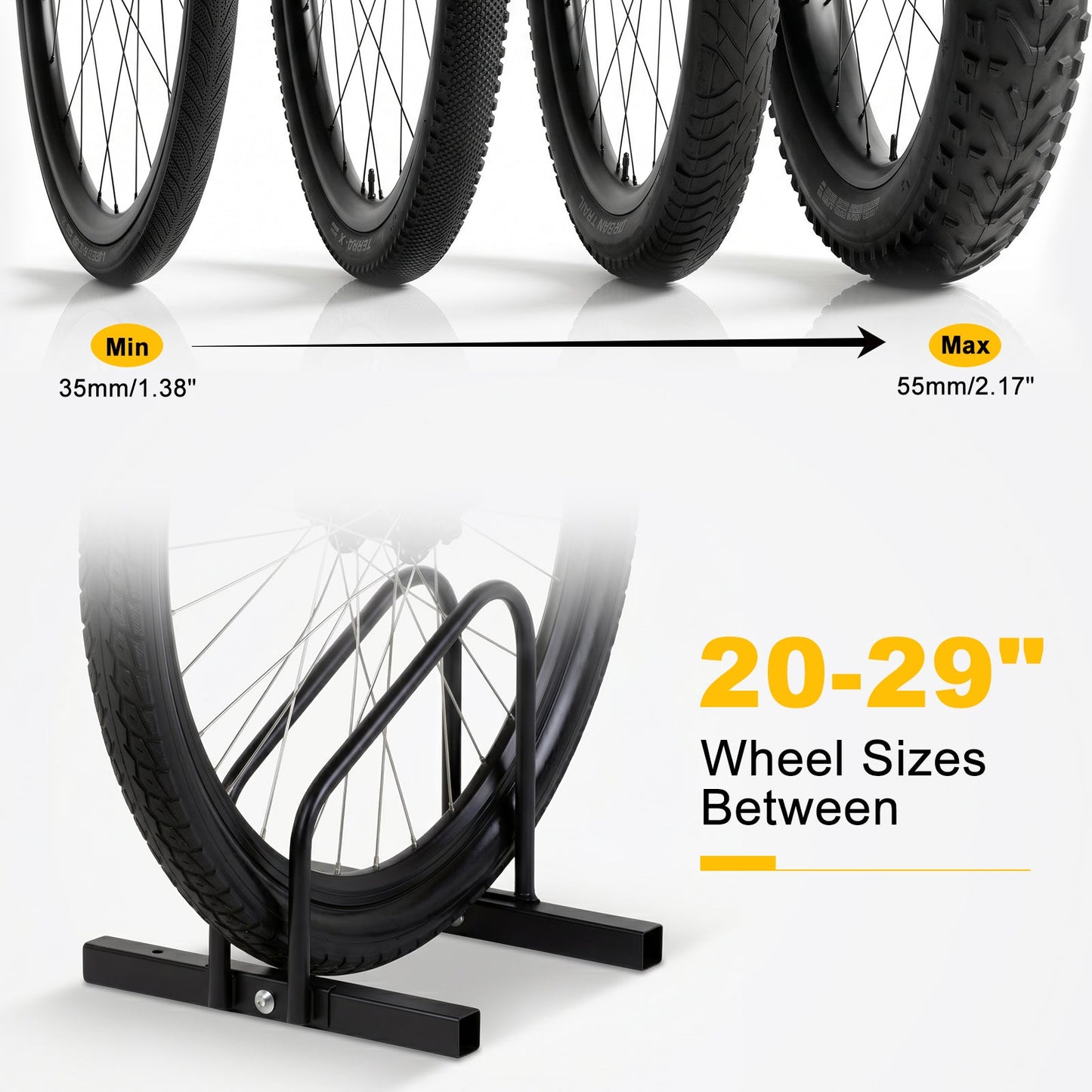 Advwin 6 Bike Floor Stand for 20-29" Bikes