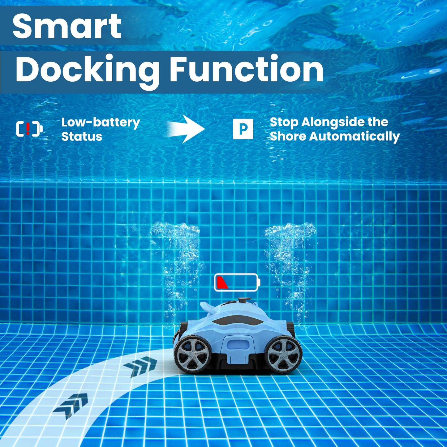 Advwin Cordless Robotic Pool Cleaner