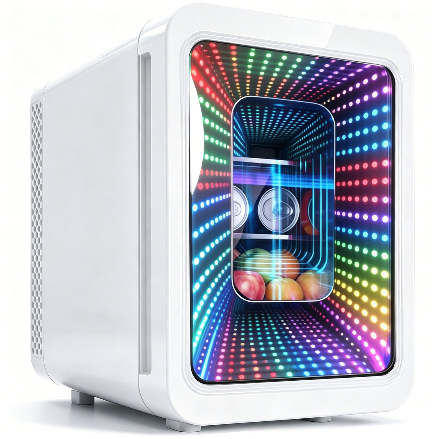 Advwin 20L Mini Fridge with LED Light for Bedroom