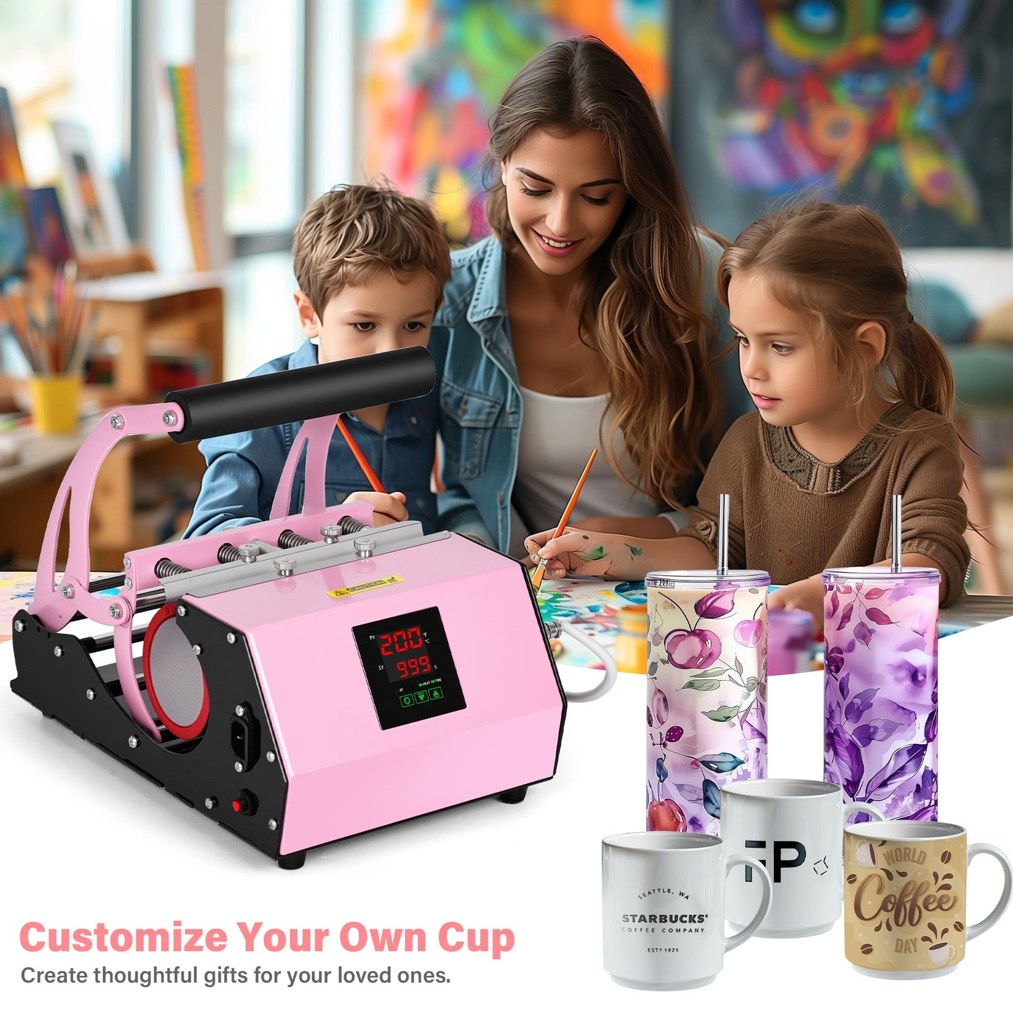 Advwin Tumbler Heat Press Machine