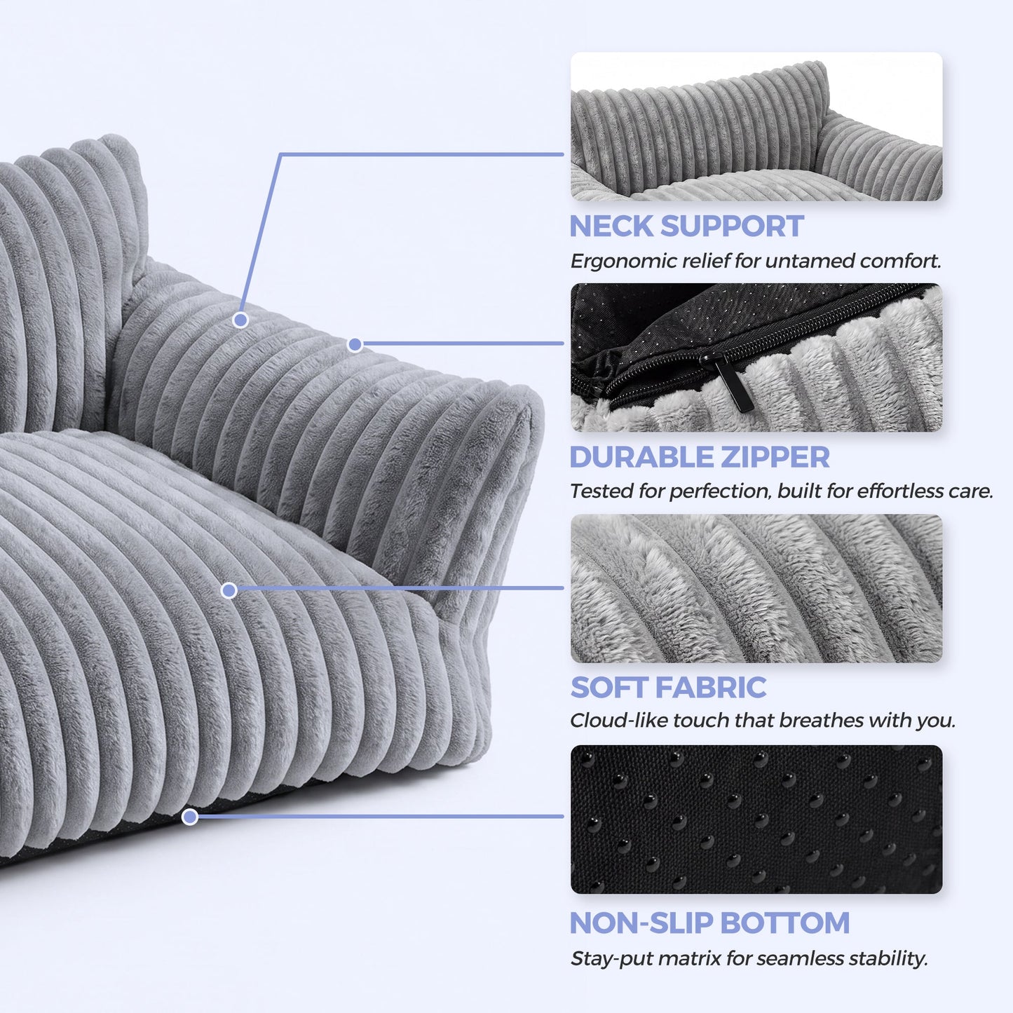 Advwin Cat Bed Couch Pet Sofa
