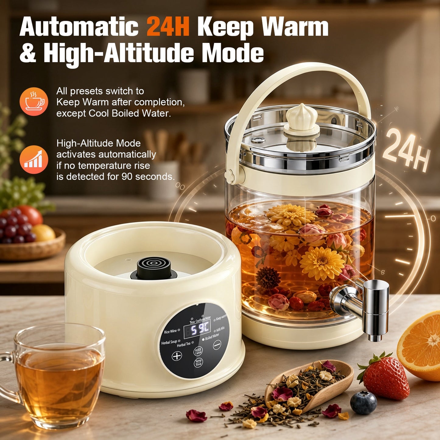 Advwin 3L Electric Kettle Hot Water Dispenser