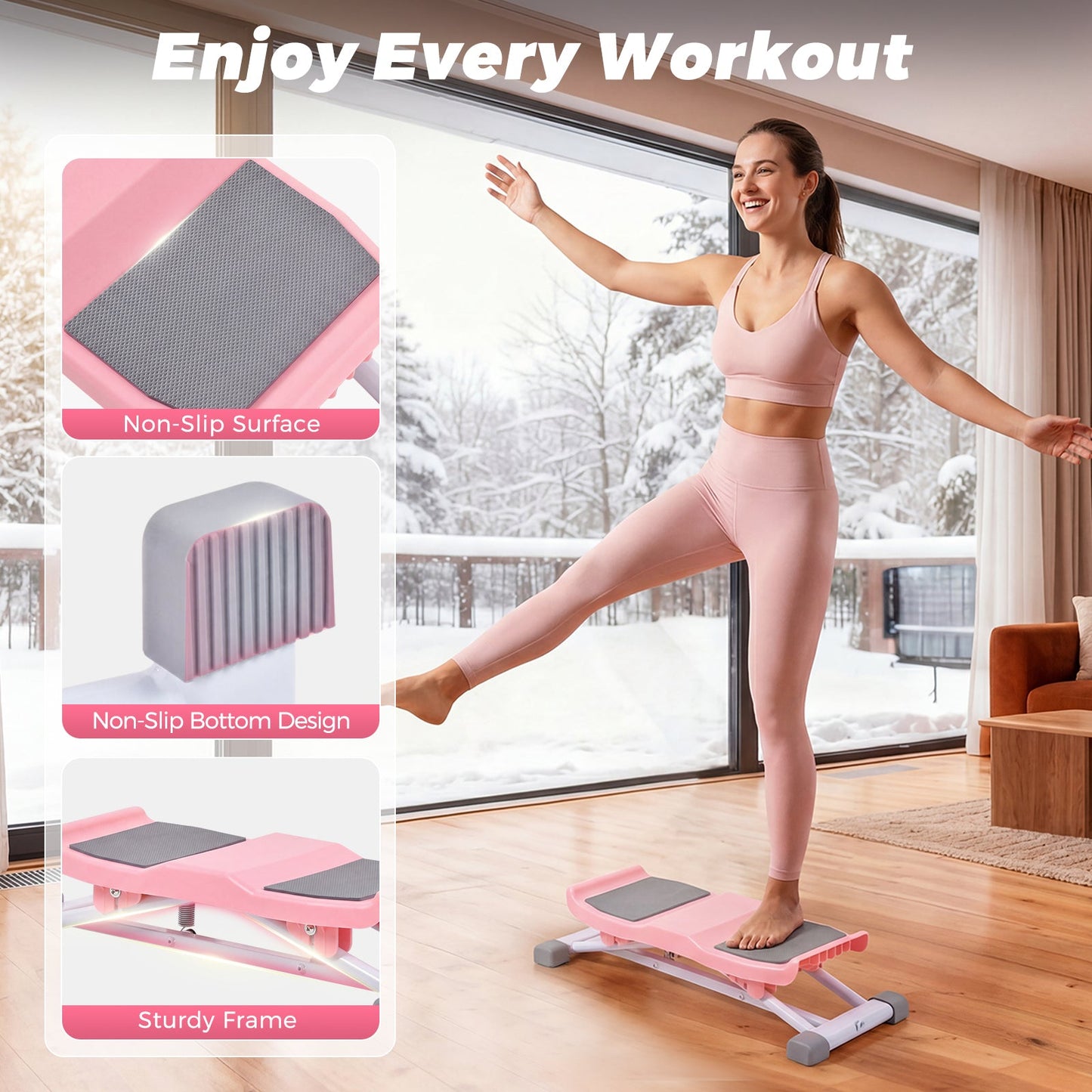 Advwin Balance Board Trainer with Resistance Bands