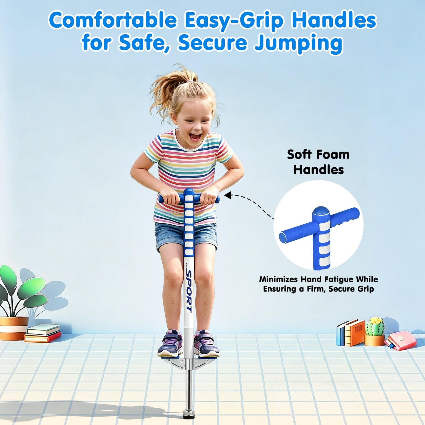 Advwin Kids Pogo Stick for Ages 5-9