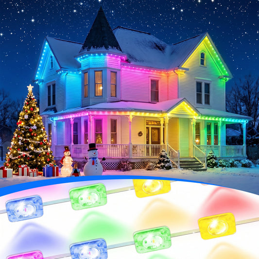 Advwin IP67 LED Outdoor Lights with App/Remote Control